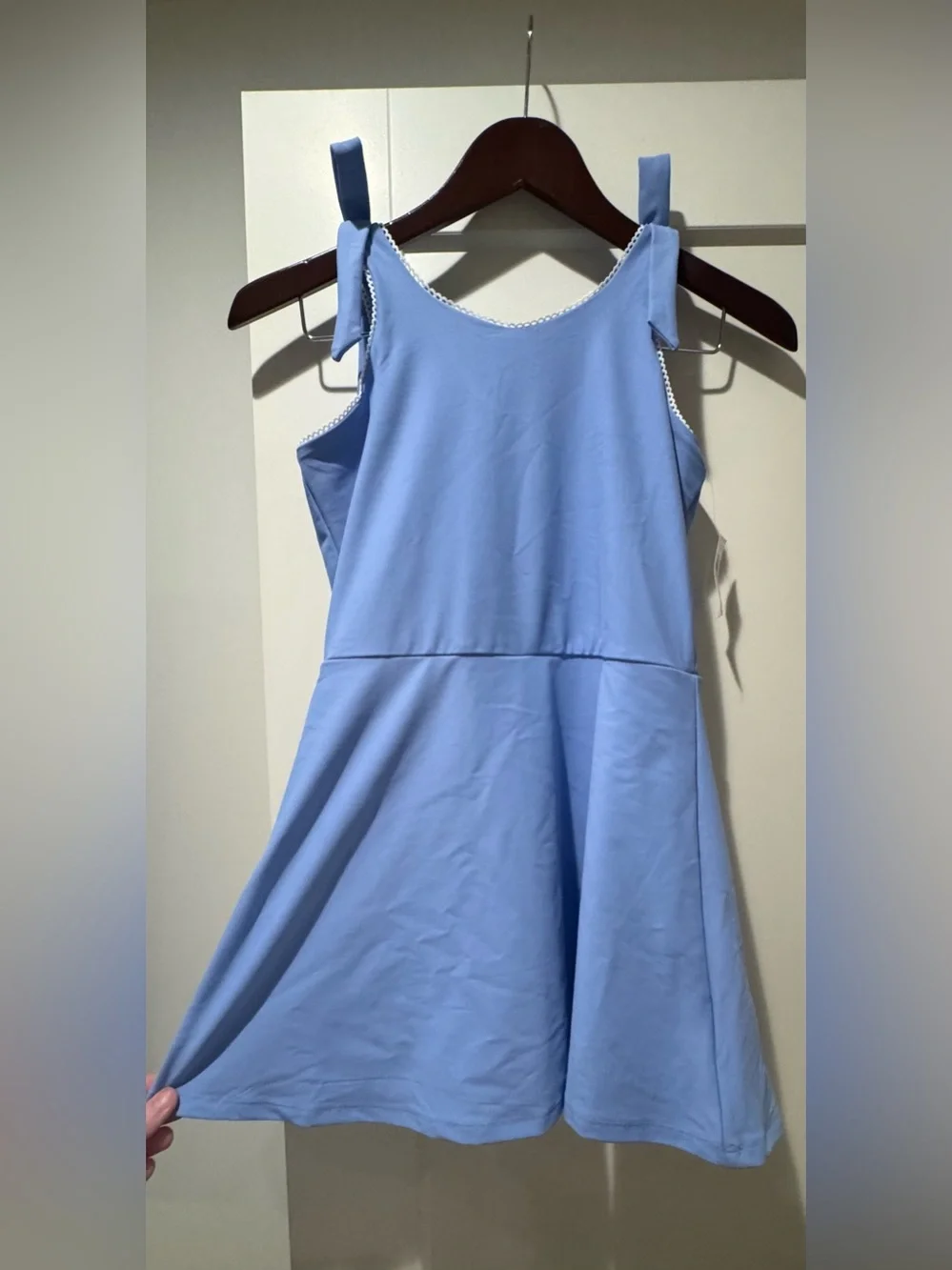 Old Navy Light Blue Girls One-Piece Bodysuit Dress